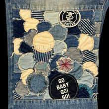 Load image into Gallery viewer, 2011 hysteric glamour patchwork knee selvedge jeans
