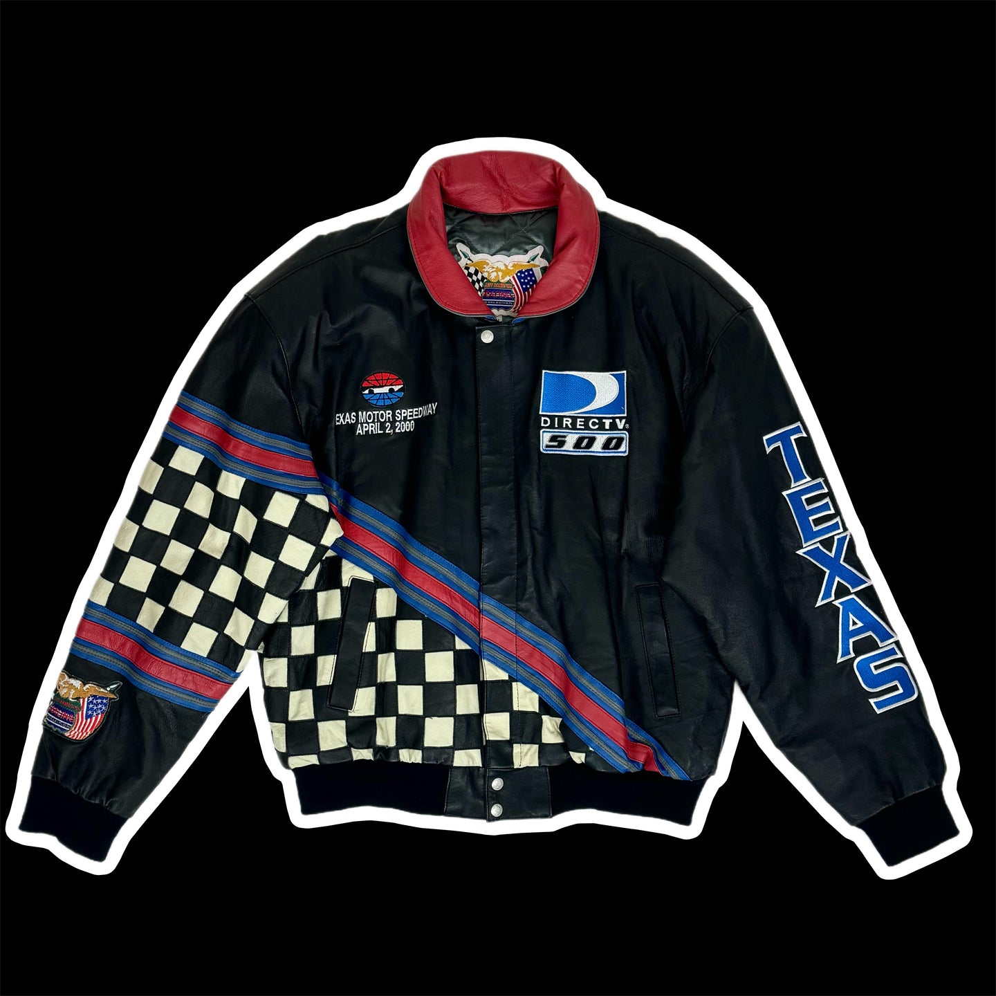 2000 jeff hamilton directv 500 racing jacket