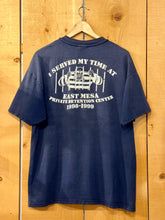 Load image into Gallery viewer, 1999 served my time at east mesa contractor tee
