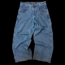 Load image into Gallery viewer, vintage jnco jeans light blue
