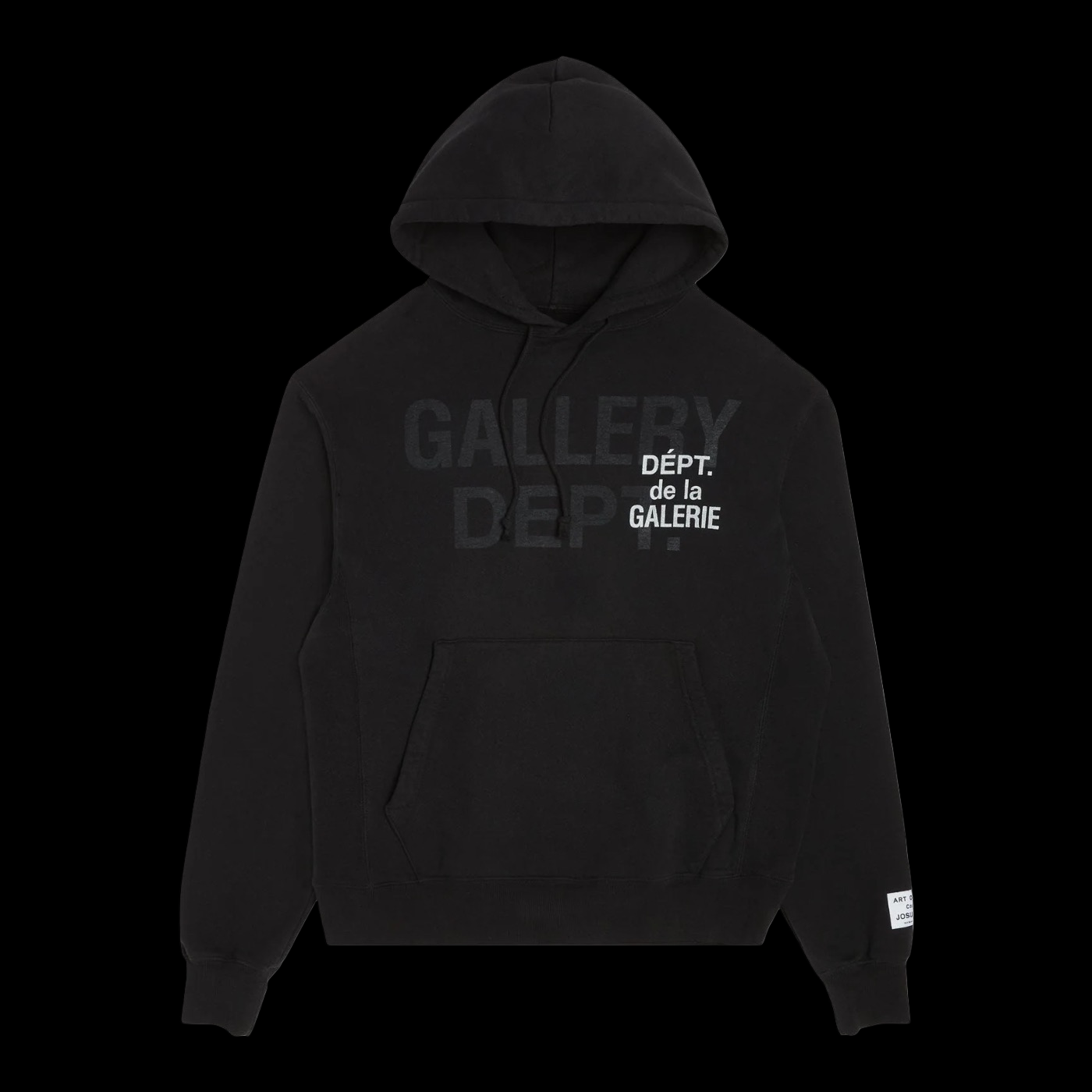 2023 gallery dept // mr porter gd multi logo hoodie black