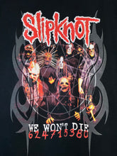 Load image into Gallery viewer, 2005 slipknot we won't die tour tee
