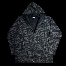 Load image into Gallery viewer, 2007 fucking awesome allover print zip up hoodie
