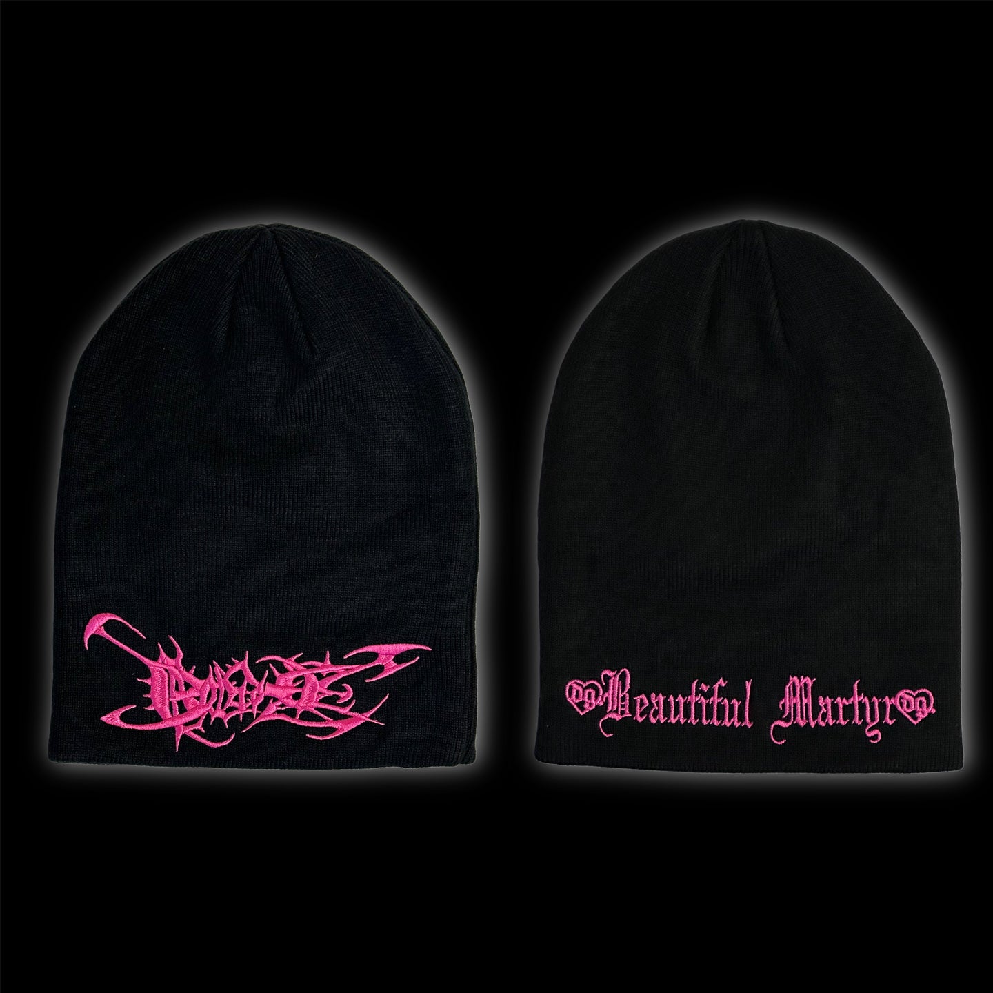 2025 bladee martyr tour embroidered beanie