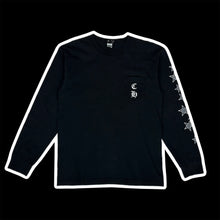 Load image into Gallery viewer, chrome hearts stars sleeve l/s tee
