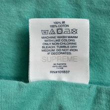 Load image into Gallery viewer, 2023 supreme stencil tee aqua
