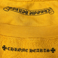 Load image into Gallery viewer, 2018 chrome hearts mattyboy call me sweatshirt mustard
