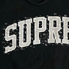 Load image into Gallery viewer, 2018 supreme water arc logo hoodie black
