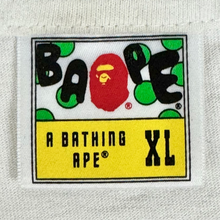 Load image into Gallery viewer, 2010s bape green camo ape head tee
