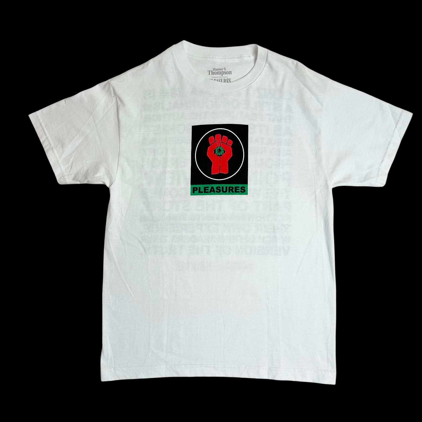 pleasures hunter s thompson fist tee