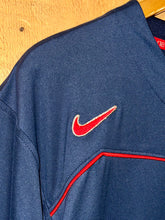 Load image into Gallery viewer, vintage nike u of a basketball piped paneled tee
