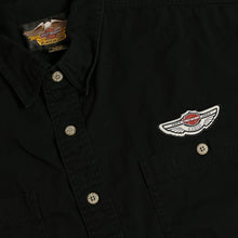 Load image into Gallery viewer, 2003 harley 100 years embroidered button up l/s
