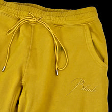 Load image into Gallery viewer, 2022 rhude terry sweatpant mustard
