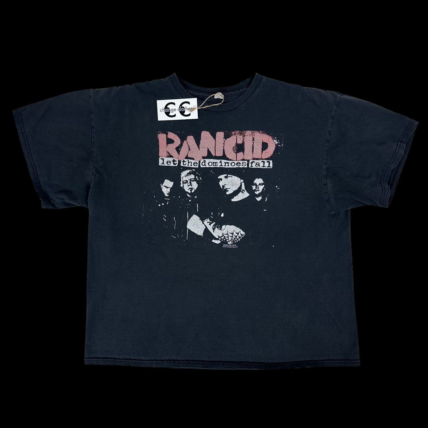 2009 rancid let the dominoes fall tee