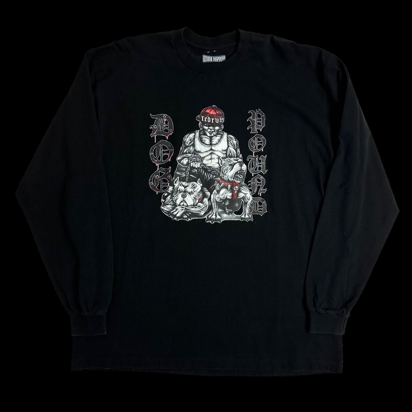 redrum dog pound l/s tee