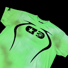 Load image into Gallery viewer, 2024 hellstar warm up tee slime green
