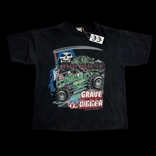 Load image into Gallery viewer, 1995 dennis anderson gravedigger woody graphic tee
