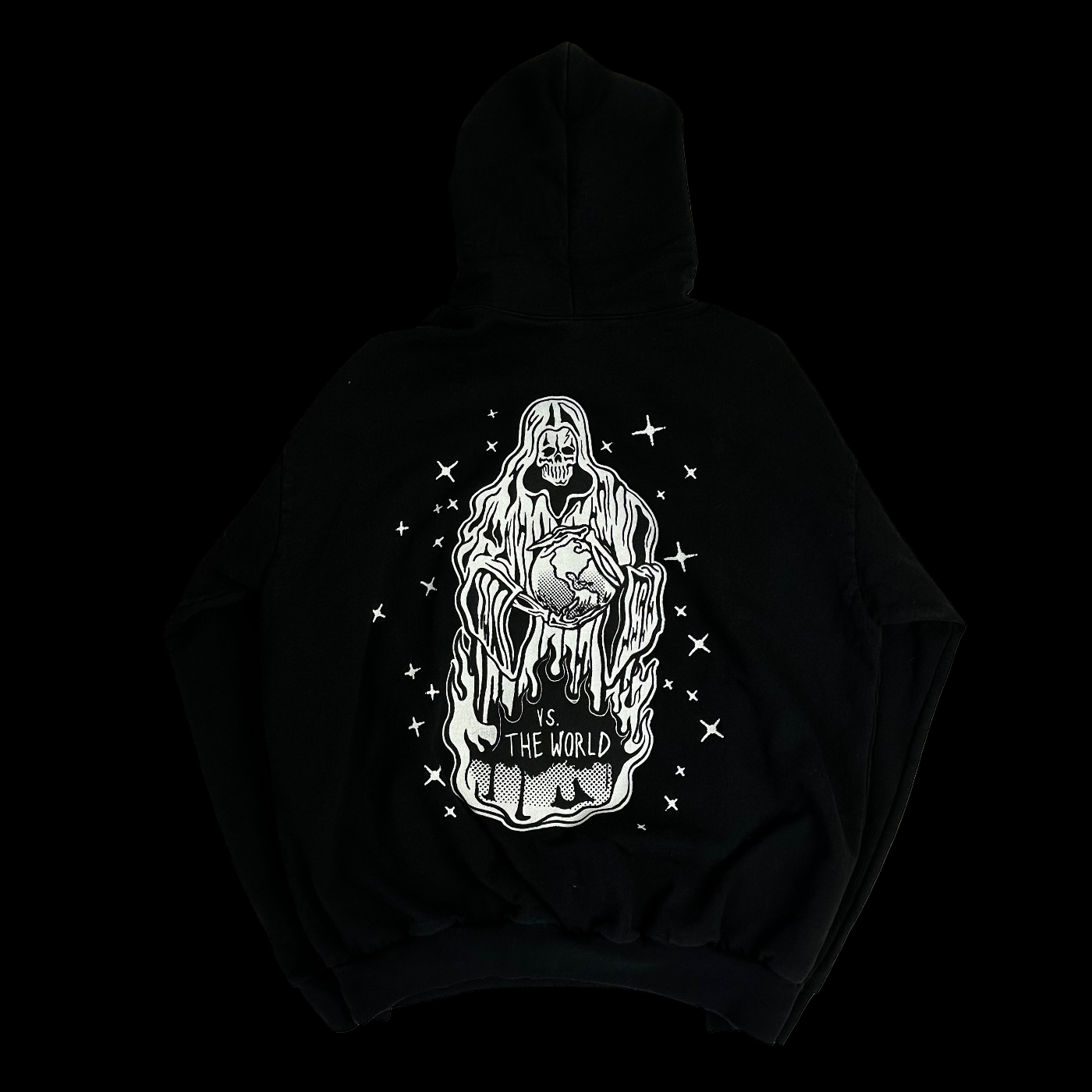 warren lotas vs the world black hoodie