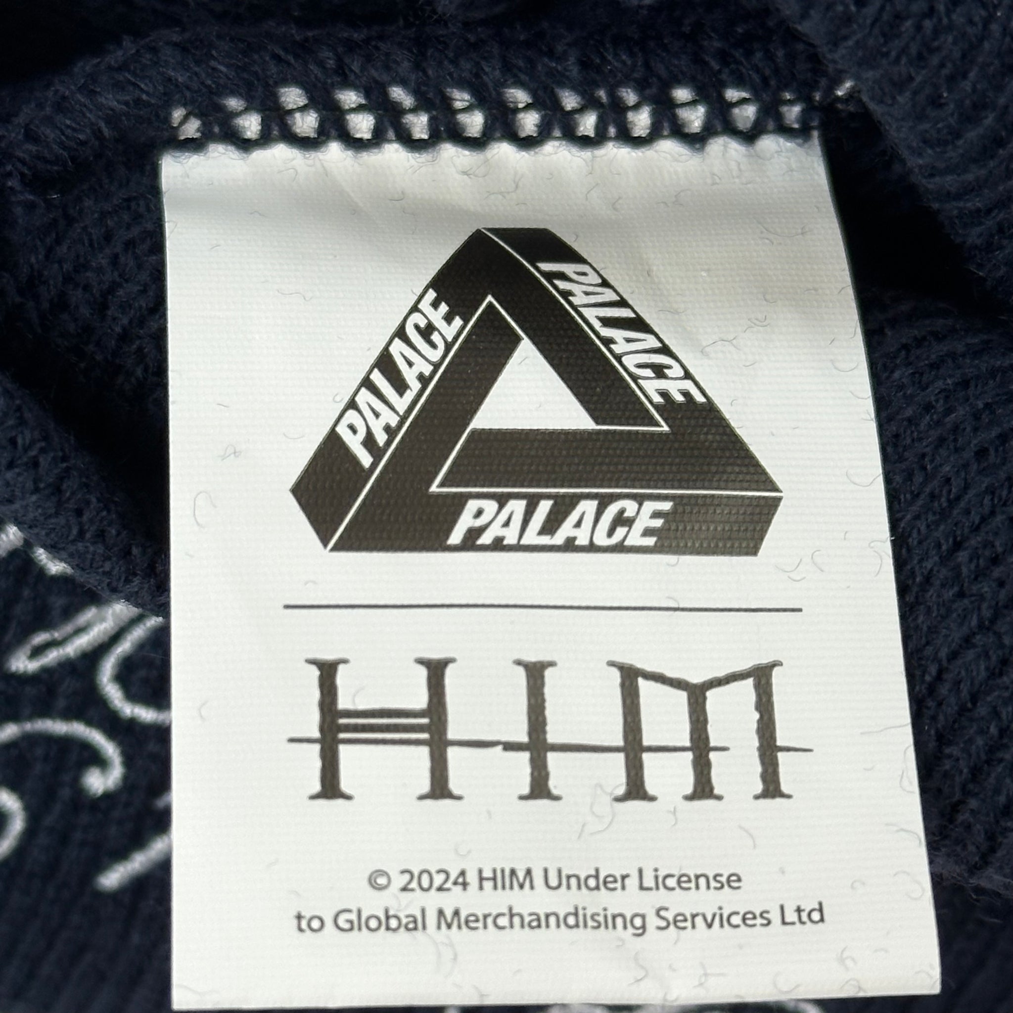 2025 palace // him tri gram nein cuff beanie – change clothes
