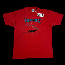Load image into Gallery viewer, 1987 yukon quest 100 mile sled dog race tee
