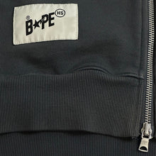 Load image into Gallery viewer, 2023 bape // highsnobiety heavy washed zip hoodie
