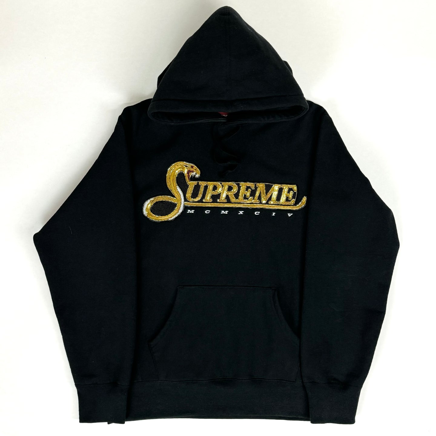 2019 supreme sequin viper hoodie