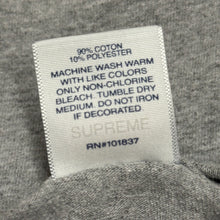 Load image into Gallery viewer, 2020 supreme tire tee grey
