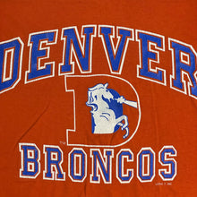 Load image into Gallery viewer, 80s denver broncos cotton football top orange
