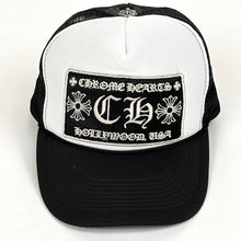 Load image into Gallery viewer, early 2000s chrome hearts hollywood trucker hat
