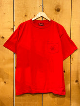 Load image into Gallery viewer, early 90s marlboro country seal logo tonal red tee
