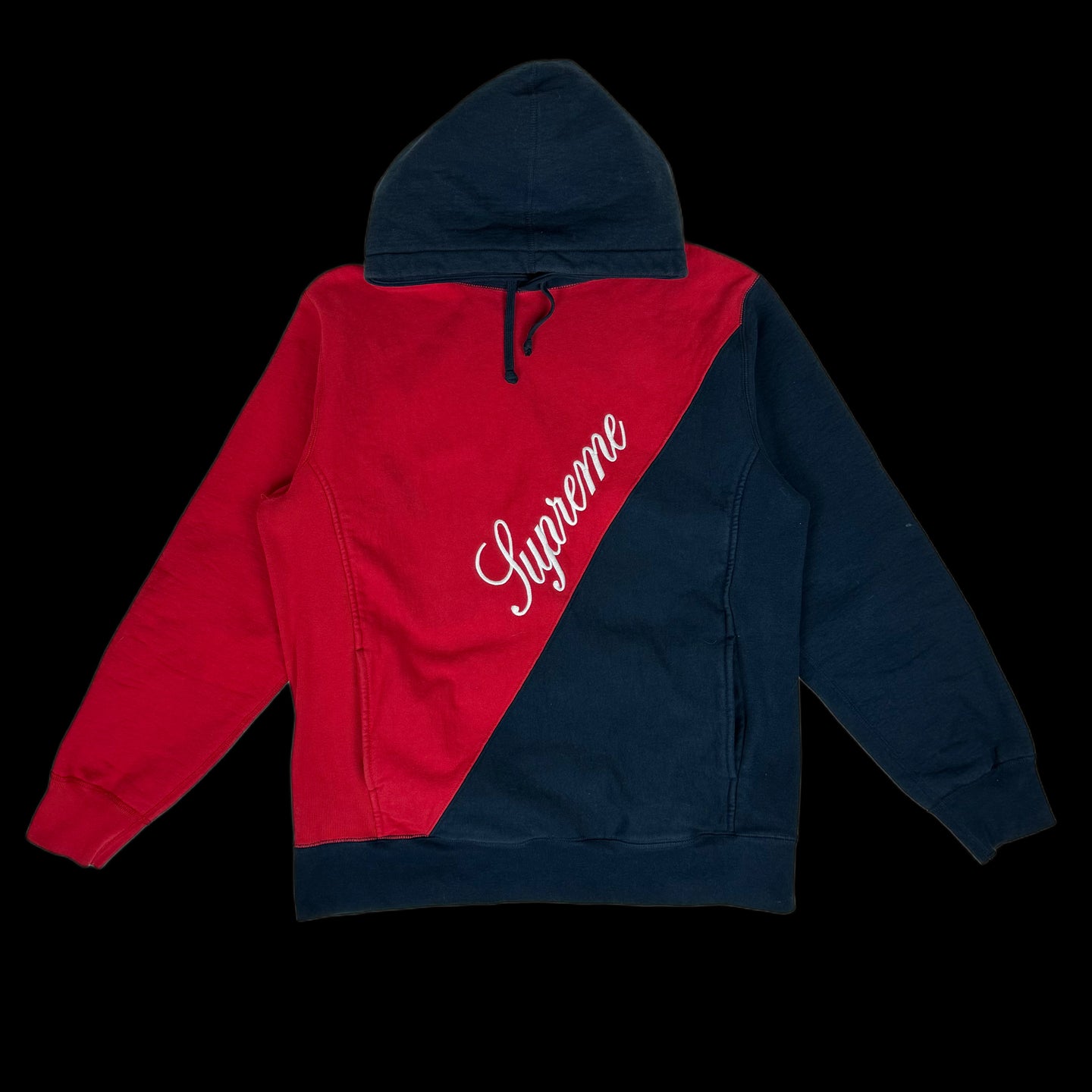 2012 supreme split hoodie