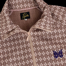 Load image into Gallery viewer, needles poly argyle track jacket brown
