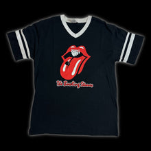 Load image into Gallery viewer, 80s the bowling stones varsity stripe tee
