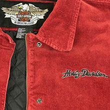 Load image into Gallery viewer, vtg harley corduroy club jacket
