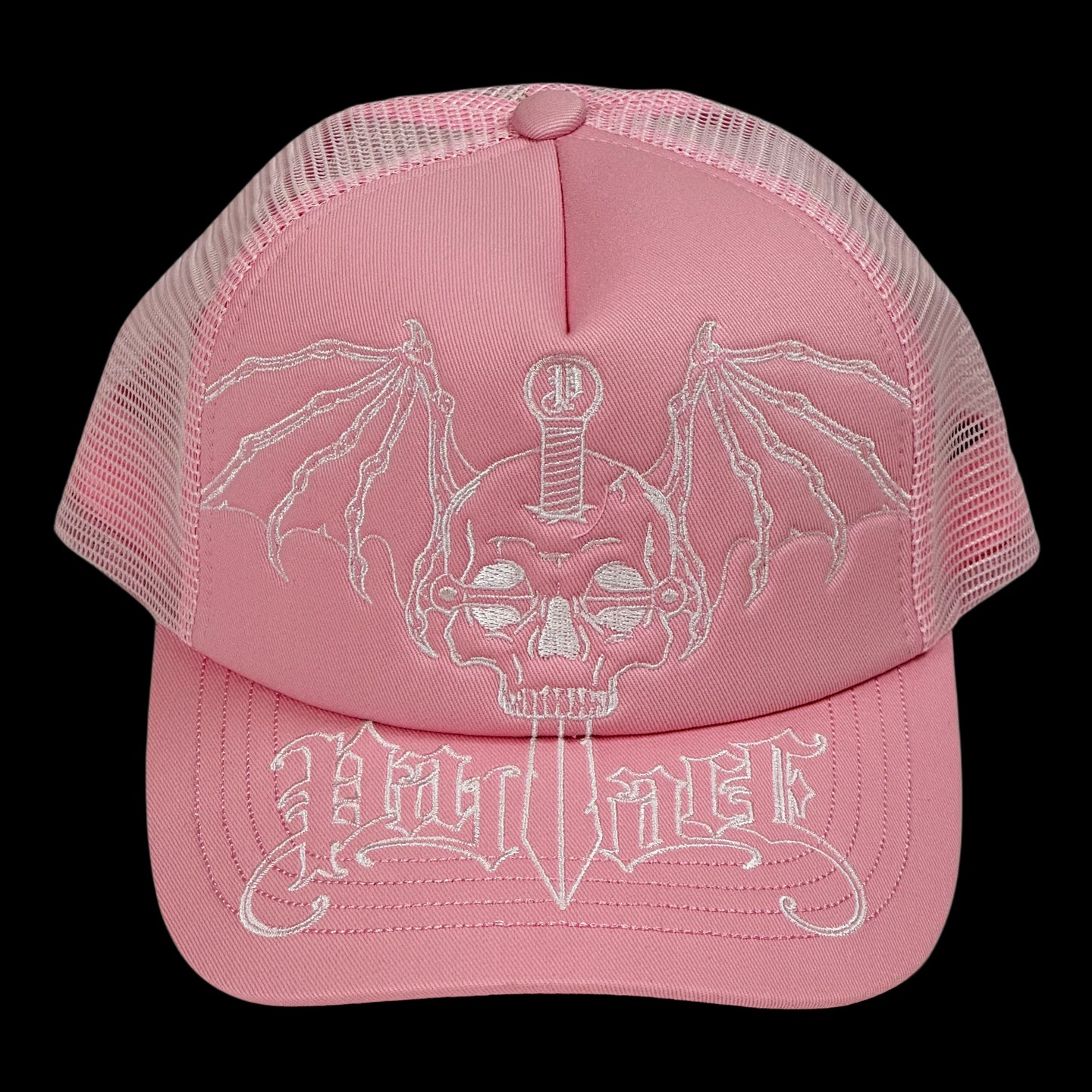 2025 palace evil trucker hat