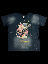 Load image into Gallery viewer, 2000s ed hardy born free eagle bleach tee
