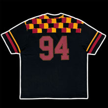 Load image into Gallery viewer, 2024 supreme patchwork yoke football top black
