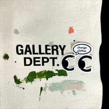 Load image into Gallery viewer, gallery dept painted flare sweatpants cream
