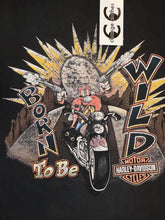 Load image into Gallery viewer, 2000 harley yosemite sam born to be wild chopped tee
