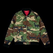 Load image into Gallery viewer, 2012 supreme blimp quilted work jacket camo
