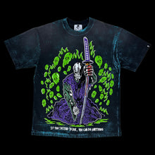 Load image into Gallery viewer, 2024 warren lotas green skulls tee
