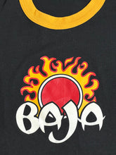 Load image into Gallery viewer, 80s baja sun logo ringer tee
