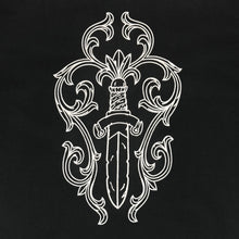 Load image into Gallery viewer, late 90s chrome hearts maxfield tee black
