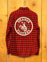 Load image into Gallery viewer, cc 1:1 vintage old town badge logo flannel
