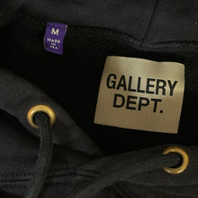 Load image into Gallery viewer, 2023 gallery dept // mr porter gd multi logo hoodie black
