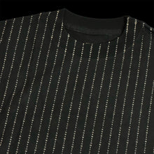 Load image into Gallery viewer, 2000s fucking awesome striped spellout tee
