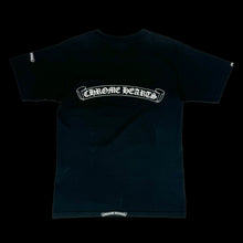 Load image into Gallery viewer, 2000s chrome hearts dagger pocket neck logo tee
