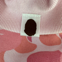 Load image into Gallery viewer, 2009 bape pink fire camo crewneck
