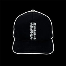 Load image into Gallery viewer, chrome hearts vertical logo hat
