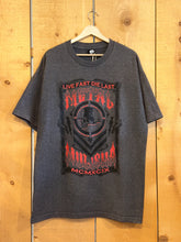 Load image into Gallery viewer, 2000s metal mulisha live fast die last tee
